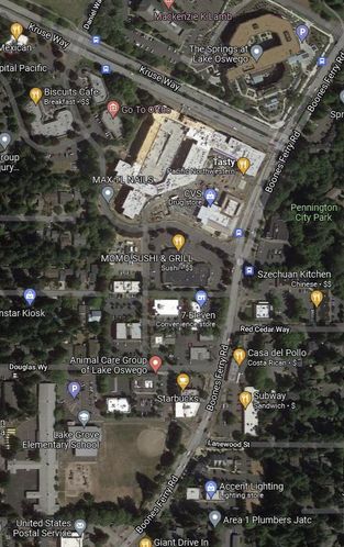 Retail Lease Opportunity in Lake Oswego: 15483 Boones Ferry Rd, Lake Oswego, OR 97035